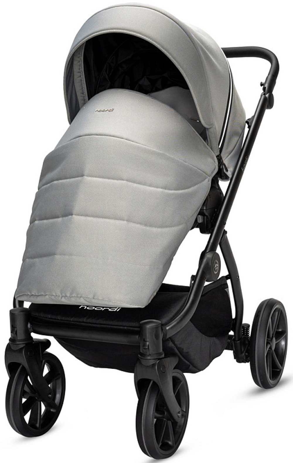 Детская коляска Noordi Fjordi V2 3 в 1 с автокреслом Terra Black 1462814 Grey