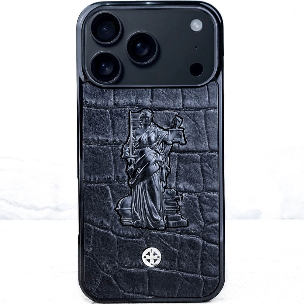 Эксклюзивный чехол iPhone Богиня Фемида - Euphoria HM Premium - юрист, адвокат, судья, юриспруденция