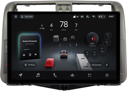 Магнитола для Toyota Land Cruiser Prado 150 2009-2013 (взамен 7" навигации) - Teyes CC4-PRO монитор 13" 2K QLED на Android 13, Быстрейшая, Snapdragon 778G, ИИ, CarPlay, DSP, 4G SIM-слот