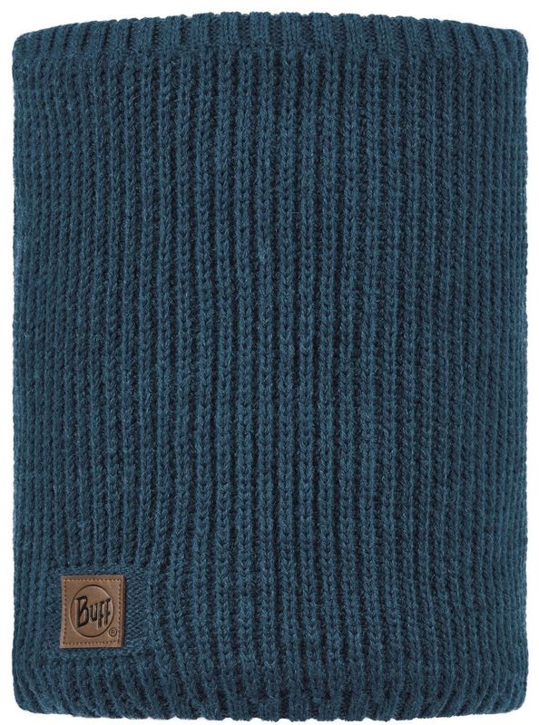 Вязаный шарф-труба с флисом Buff Neckwarmer Knitted Polar Rutger Steelblue Фото 1