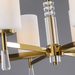 Люстра на штанге Freya Chic FR2031PL-08BS