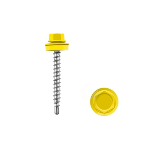 Саморез кровельный RAL1018 4,8х29 желтый 250шт/упак