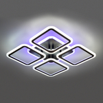 Citilux Марсель Смарт CL232A145E RGB Умная люстра Чёрная