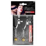 Зажимы на соски Notabu с желтыми шариками, металлические