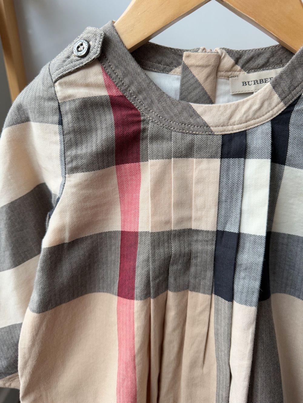 Хлопковое платье Burberry, 80