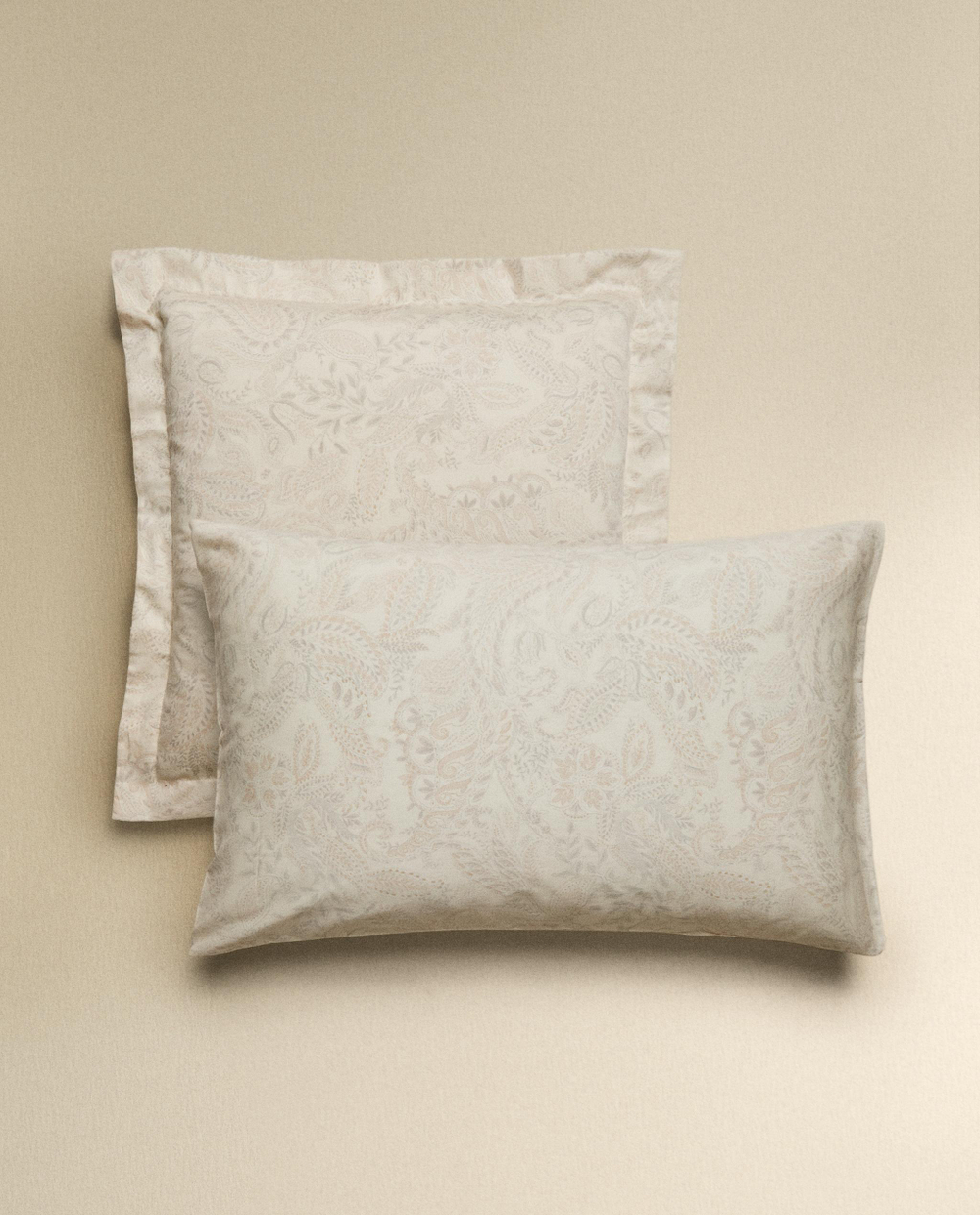 Наволочка Zara Home сатин, хлопок 100%, однотонный, 6185/091