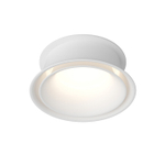 DK2403-WH Встраиваемый светильник влагозащ., IP 44, 15 Вт, GU10, белый, алюминий