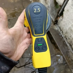 Затирочная машинка HYVST ks-02-150-2.5(ход 2.5мм) многофункциональный Электрическая эксцентриковая бесщеточная шлифмашинка