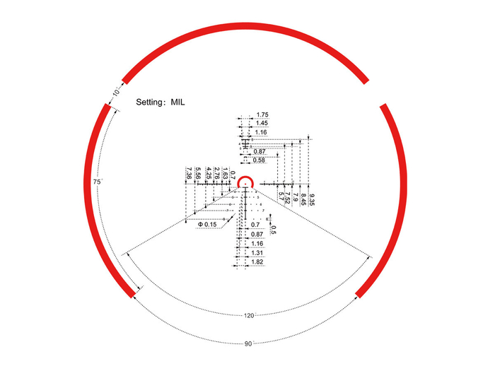 Прицел Vector Optics Constantine 1-8x24 RAR FFP, VCO-1 MIL (SCFF-60)