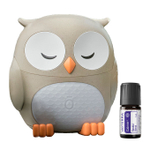 Набор dōTERRA диффузор «Сова» (150 мл) и смесь «Calmer» (5 мл)