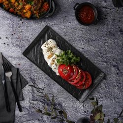 Блюдо прямоугольное 29,5*15 см h1,6 см с бортами Side Up2   P.L. Proff Cuisine [1]