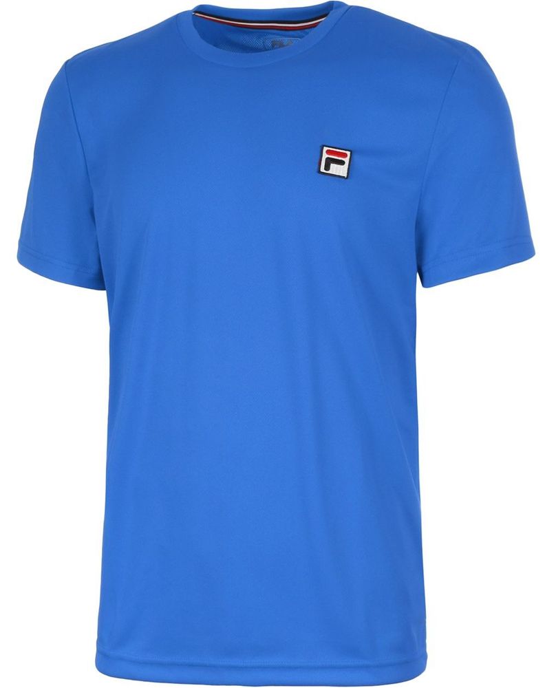 Мужская теннисная футболка Fila T-shirt Dani - simply blue