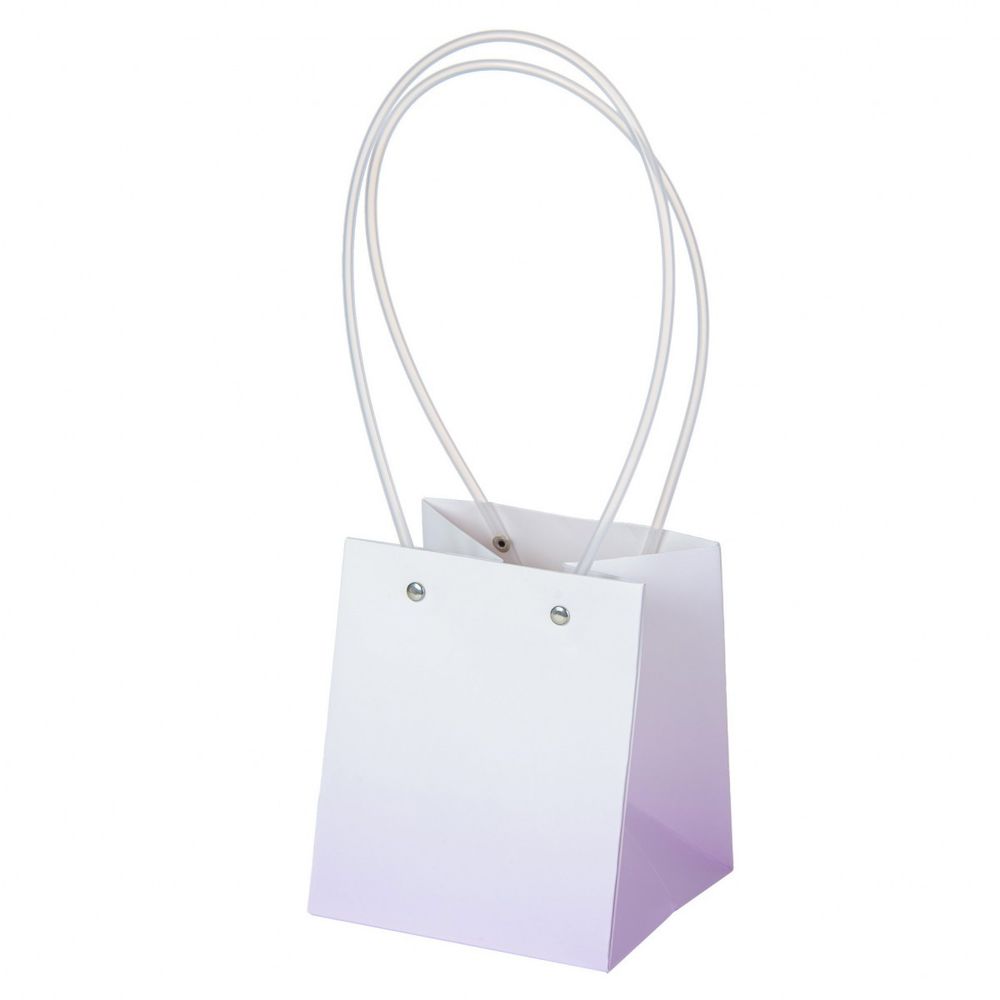 Пакет КВАДРАТ 13*13*15 ГРАДИЕНТ СВ-СИРЕНЕВЫЙ