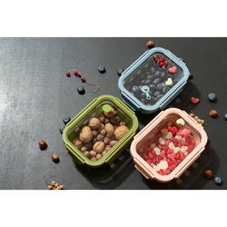 Контейнер Smart Solutions 640мл синий в чехле