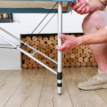 Массажный стол DFC NIRVANA Elegant, 186 x 70 см, голубой