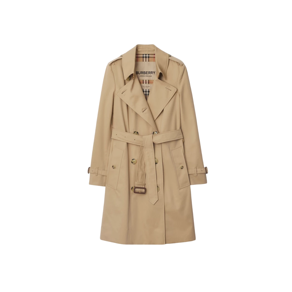 Тренч Chelsea Heritage средней длины от Burberry