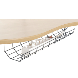 NetTray сетчатый кабель-канал подстольного крепления