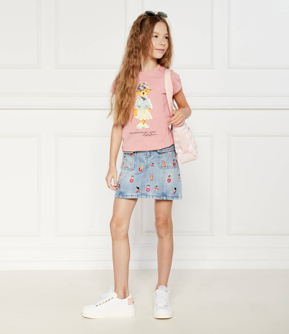 Футболка POLO RALPH LAUREN - пудро-розовый(941151)