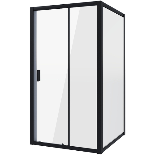 Душевой уголок Niagara Nova 90х80 NG-82-9AB-A80B профиль Черный стекло прозрачное