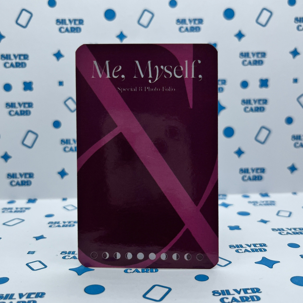 Фотокарта JUNGKOOK BTS - Me, Myself, and Jungkook: Time Difference
