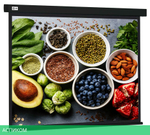 Проекционный экран Cactus CS-PSW-187X332-BK черный
