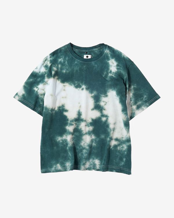 Футболка Тай-дай зеленая - фото 1