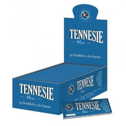 Бумага для самокруток TENNESIE "Blue" 50л.