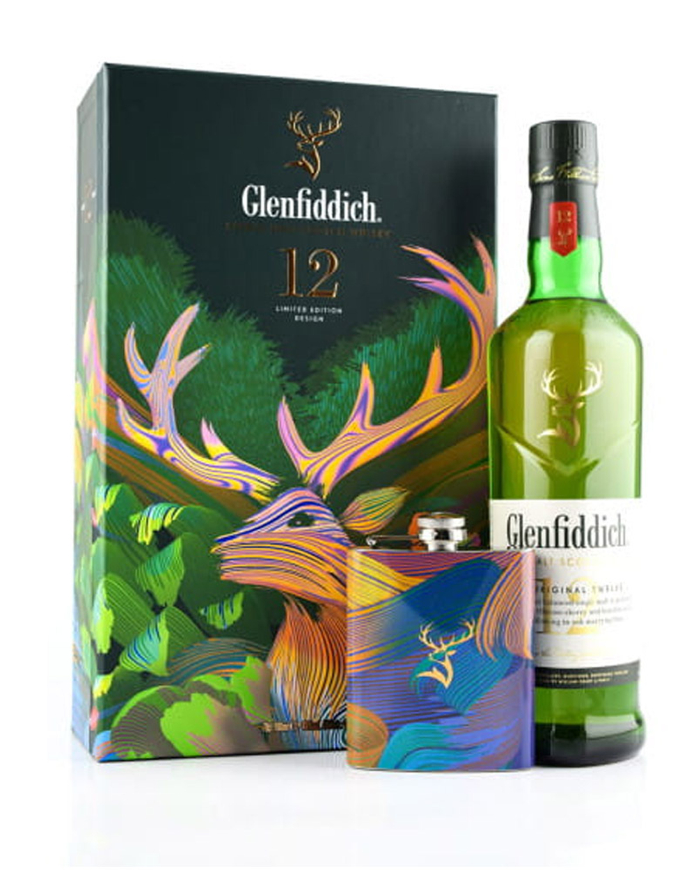 Glenfiddich 12 0,7 л. с фляжкой
