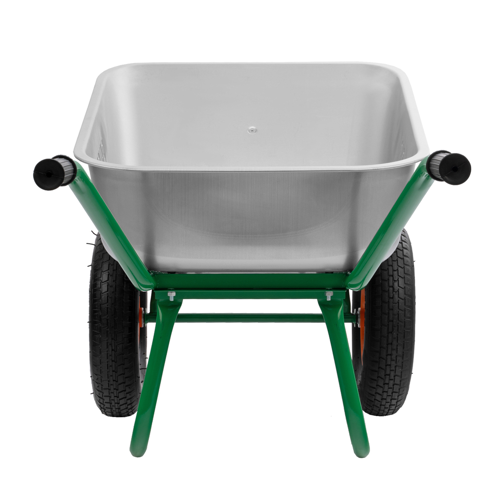 Тачка садово-строительная, 2-х колесная, усиленная, грузоподъемность 320 кг, объем 90 л Palisad