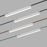 DK5676-WH Cветильник для трека-ремня Belty Smart, серия Linear, со светодиодом, L642*W40*H45мм, 48V DC, 24W, RA90, 120°, 2700-6000K, IP20, белый, алюминий