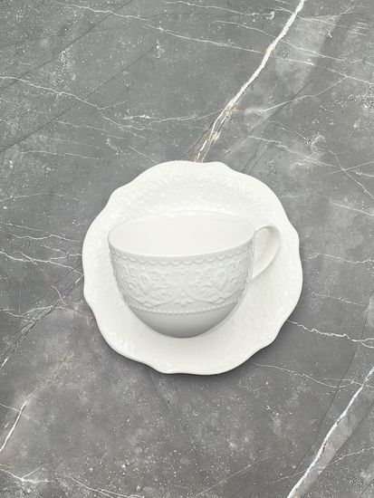 Чайная пара 2 предмета Роял Ажур