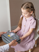 Кармашки для детского сада, на липучке. Балерина с объёмной юбкой