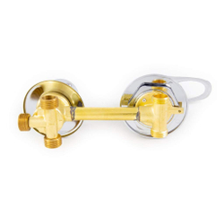 Смеситель для душевой кабины с переключателем на 3 режима под гайку, 120мм