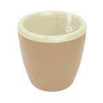 Горшок с автополивом InGreen Munchen D 160мм/2л с внутренней вставкой 1,6л, молочный шоколад