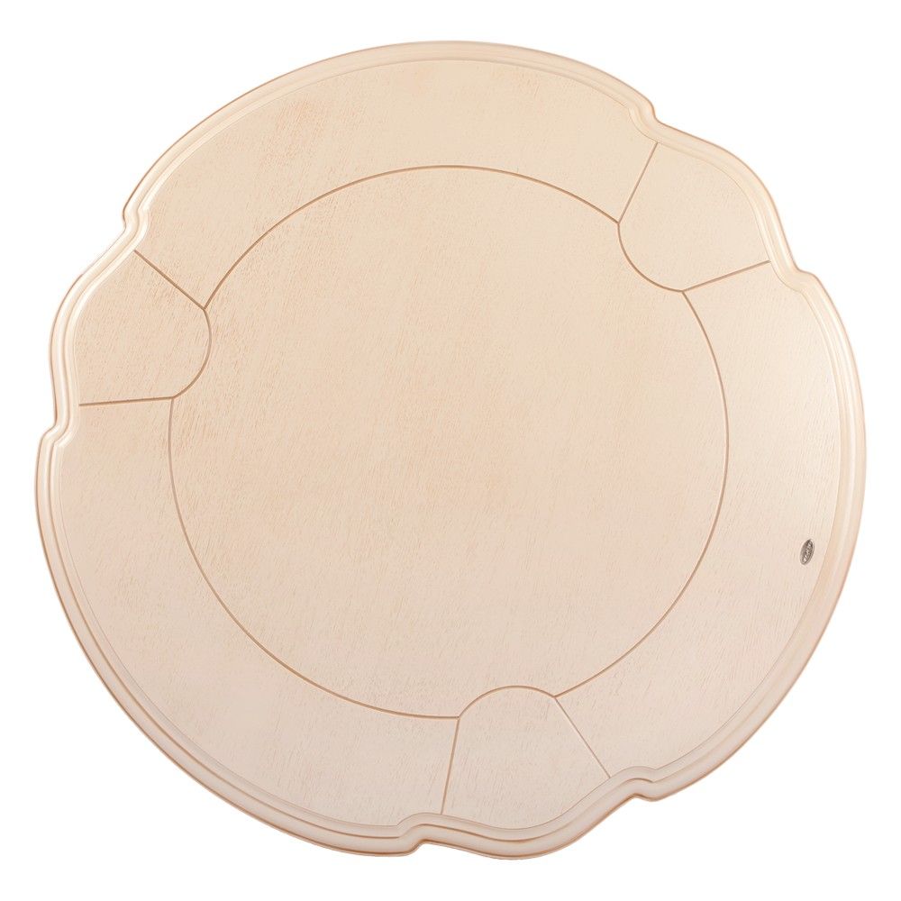 Кованый обеденный стол Аделаида 5 Айвори