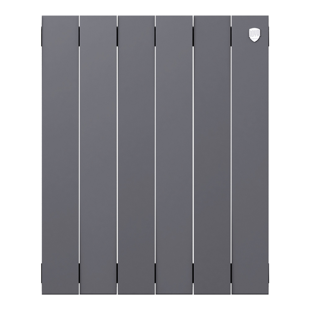 Радиатор биметаллический Royal Thermo PianoForte 500 Silver Satin 6 секций