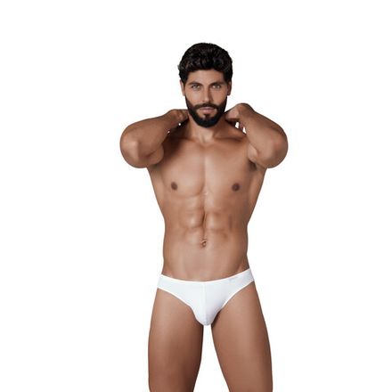 Мужские трусы брифы белые Clever Moda URGE BRIEF 131601