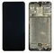 Дисплей для Samsung A31 / A315 в сборе с тачскрином на рамке (Black) черный
