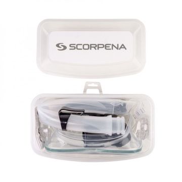 Набор Scorpena маска+трубка для сноркелинга прозрачный