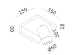 Схема DL18441/01 White R Dim
