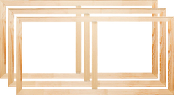 Глухой подрамник 70x85 см. (с перекладиной) сеч. 40х18 мм. (3 штуки)