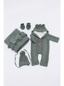 Конверт на выписку новорожденного весна-лето