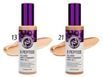 Крем тональный с пептидами Тон 21 Enough 8 Peptide full cover perfect foundation #21, 100 мл