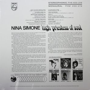 Nina Simone / High Priestess Of Soul (LP)