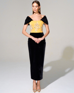 Корсетное платье из премиального бархата