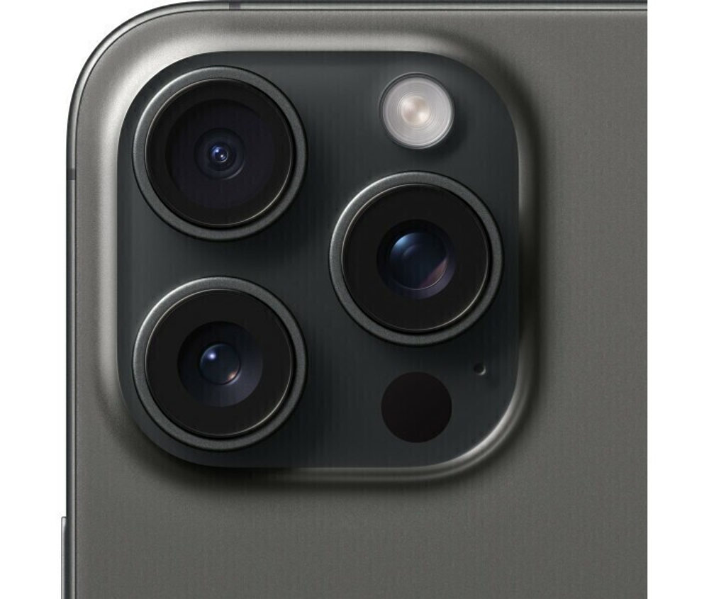 Смартфон Apple iPhone 15 Pro Max 1 ТБ, Dual: nano SIM + eSIM, чёрный титан