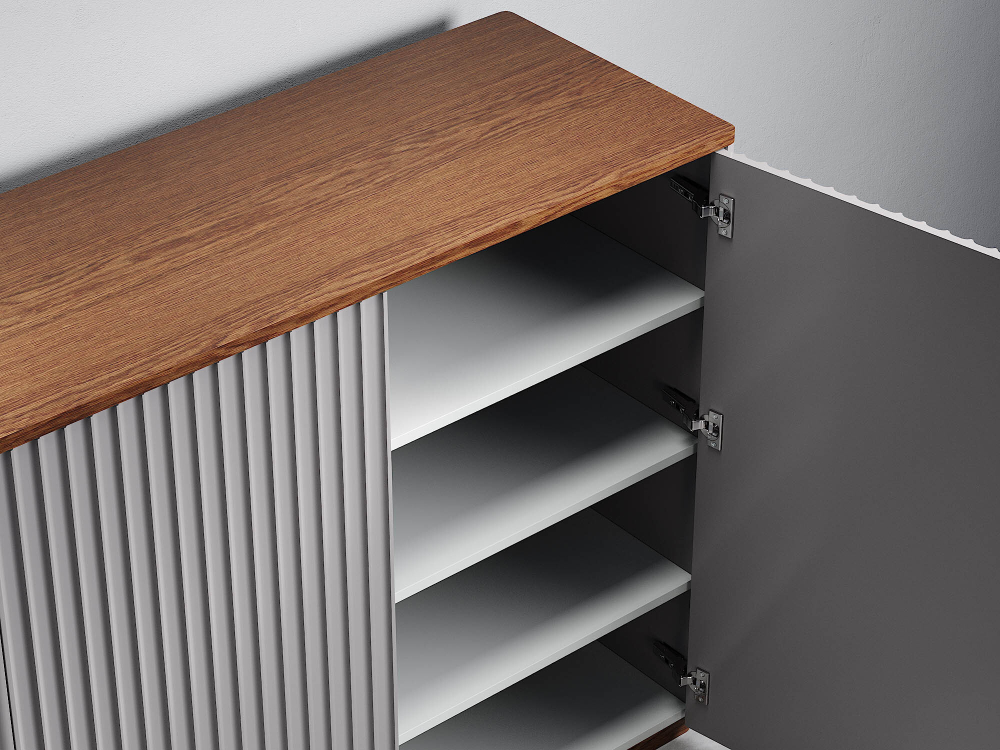 Высокий комод на цоколе CODE VR13