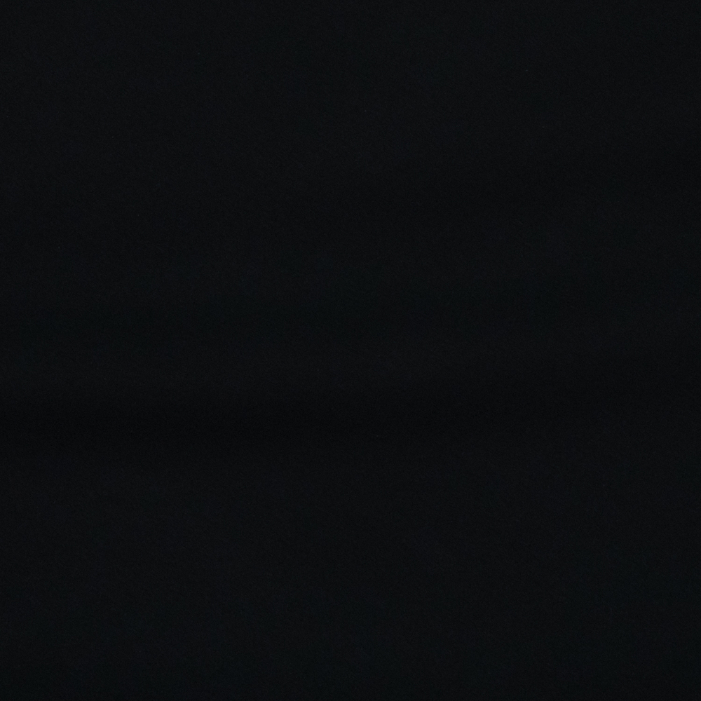 Тонкий хлопковый трикотаж чёрного цвета (136 г/м2)