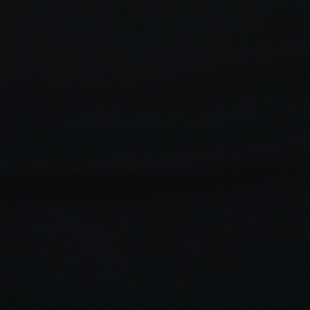Тонкий хлопковый трикотаж чёрного цвета (136 г/м2)