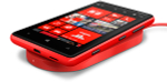 02733P6Беспроводное з/у Nokia DT-900 Lumia 820/920 красное
